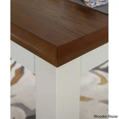 Sonny New 4 Seater Wooden Crafted Dining Table Set - Bazar