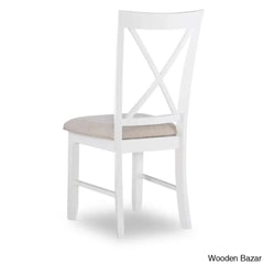 Sonny New 4 Seater Wooden Crafted Dining Table Set - Bazar