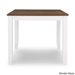 Sonny New 4 Seater Wooden Crafted Dining Table Set - Bazar