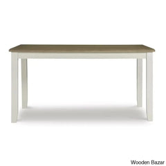 Sonny New 4 Seater Wooden Crafted Dining Table Set - Bazar