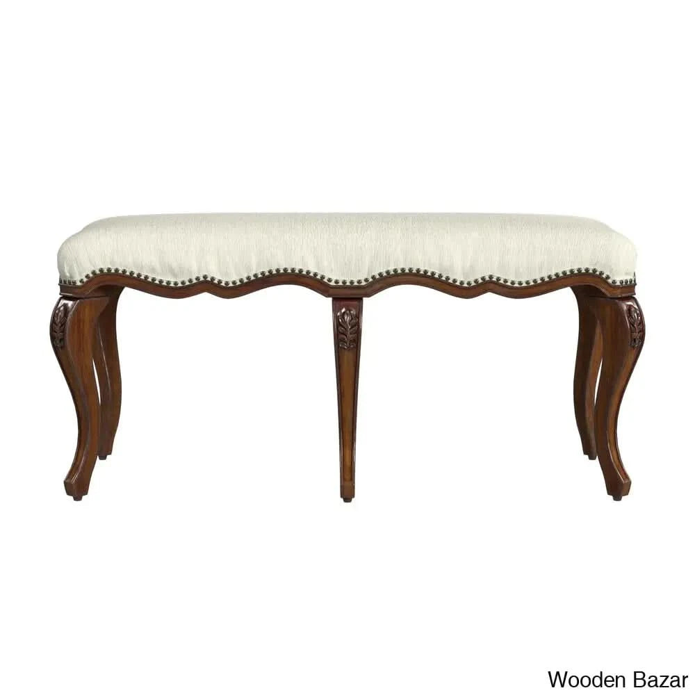 Stacder Latest Upholstered Backless Bench By Wooden Bazar