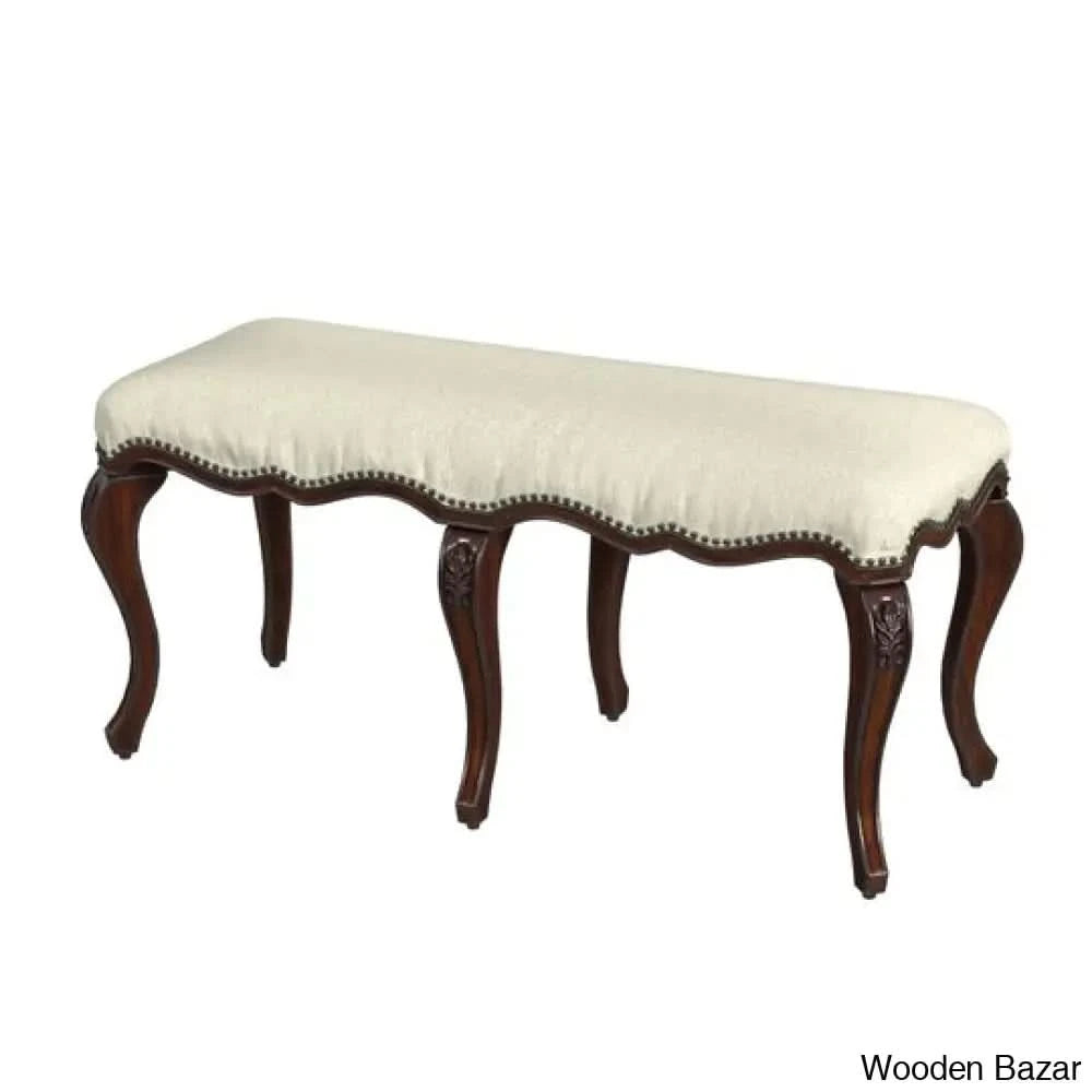 Stacder Latest Upholstered Backless Bench By Wooden Bazar