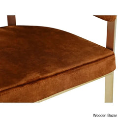 Stasiaz Upholstered Swivel 26.4’’ Counter And Bar Stool With Metal Frame (Set Of 2)