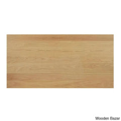 Stylish Linen Upholstered Dining Set With Natural Solid Wood