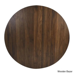 Syster Latest 4 Seater New Pedestal Dining Set - Wooden Bazar