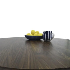 Syster Latest 4 Seater New Pedestal Dining Set - Wooden Bazar