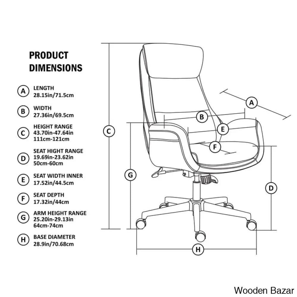 Office Chairs - Wooden Bazar