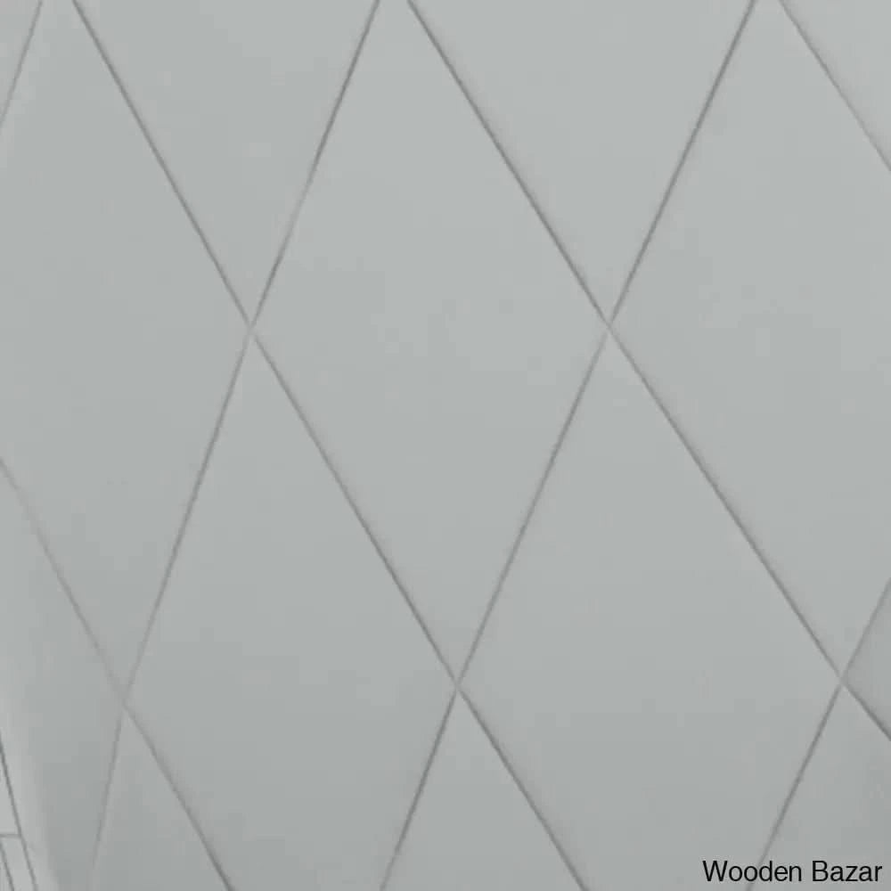 Thornton Modern 4 Seater Faux Marble Top Pedestal Dining Set