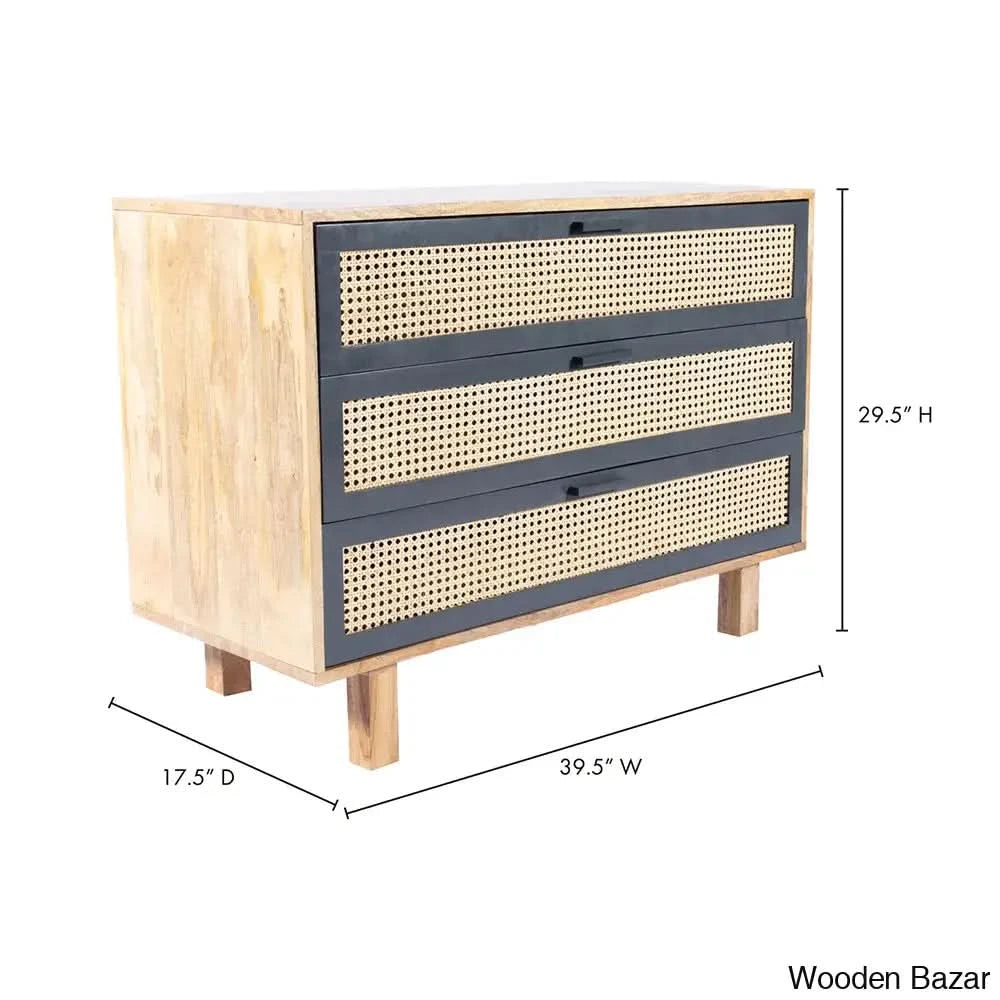 Timeless Treasures Ashton 3-Drawer Chest – Classic Craftsmanship With Elegant Storage Solutions