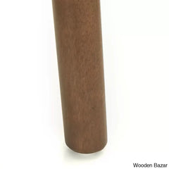 Tobin Stylish Wooden 5 Seater Dining Table Set - Bazar