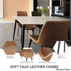 Toxen Latest 6 Seater Extendable Dining Set