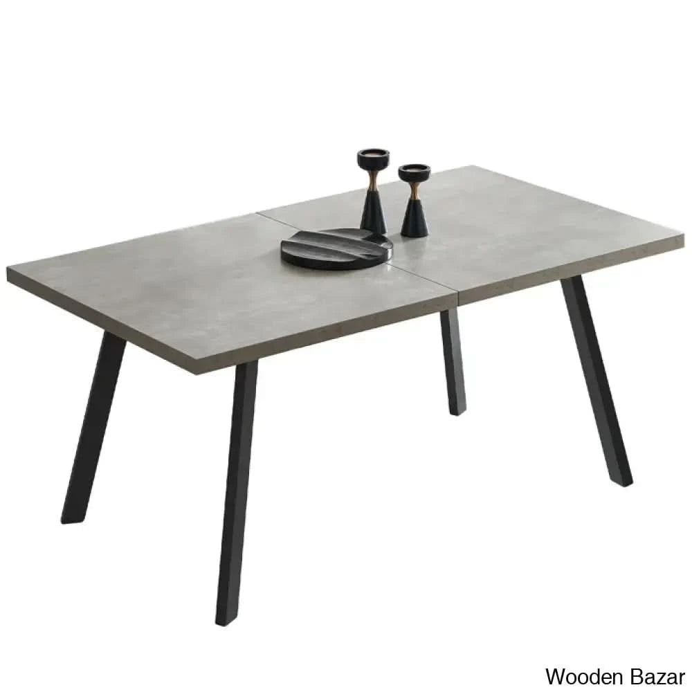 Toxen Latest 6 Seater Extendable Dining Set