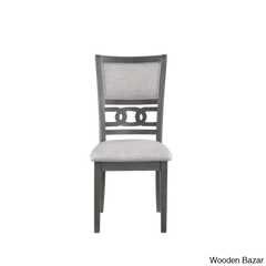 Twain Modern 4 Seater Solid Wood Top Dining Table Set