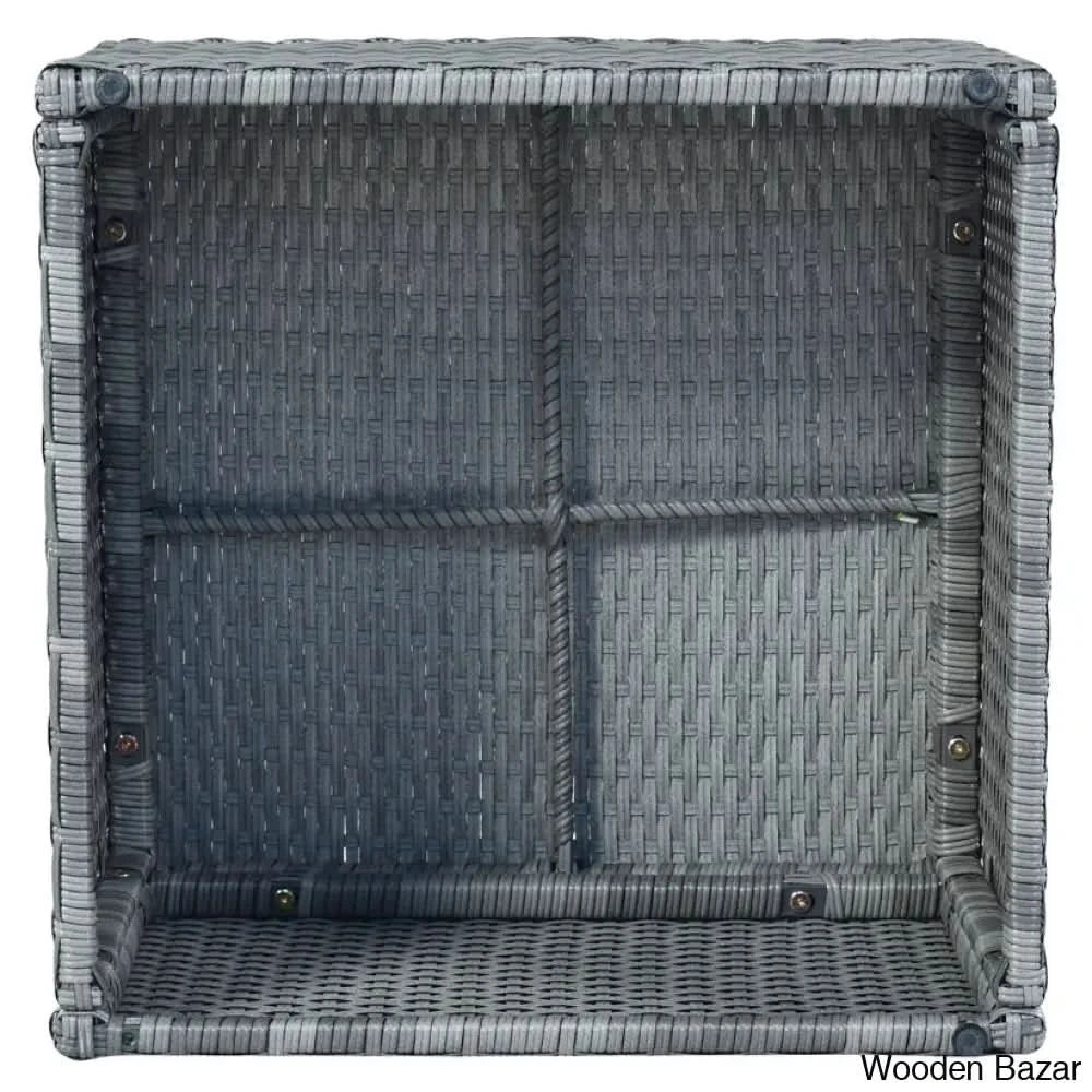 āU_Style Outdoor Patio Daybed Set With Retractable Canopy - Wicker Sunbed & Conversation For