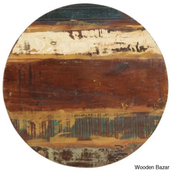 Unio Nesting Tables Rough Wood (Set Of 2) Coffee And Center Table