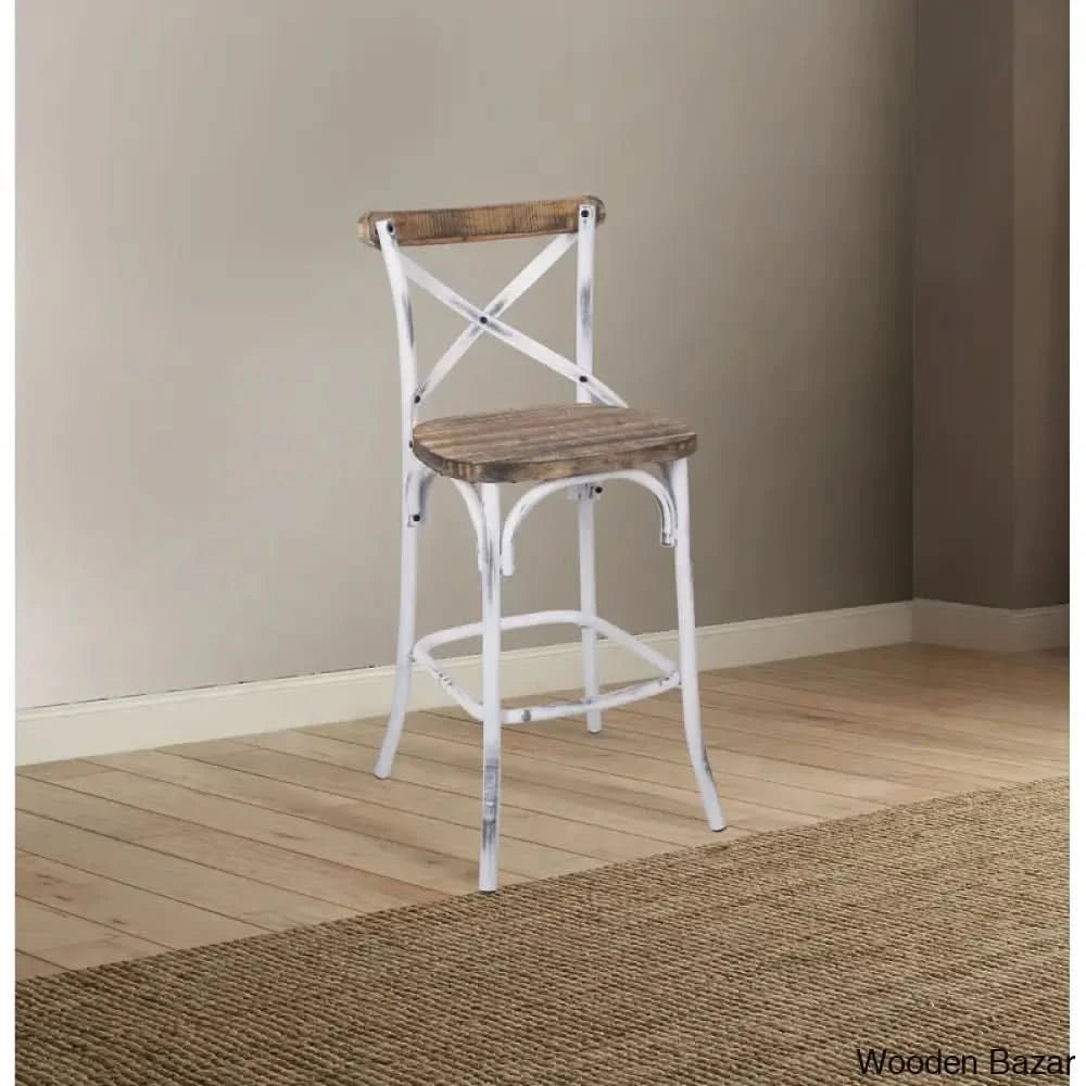 Vealem Swivel Yahir Bar Stool Counter Height Stools Dinning Chair