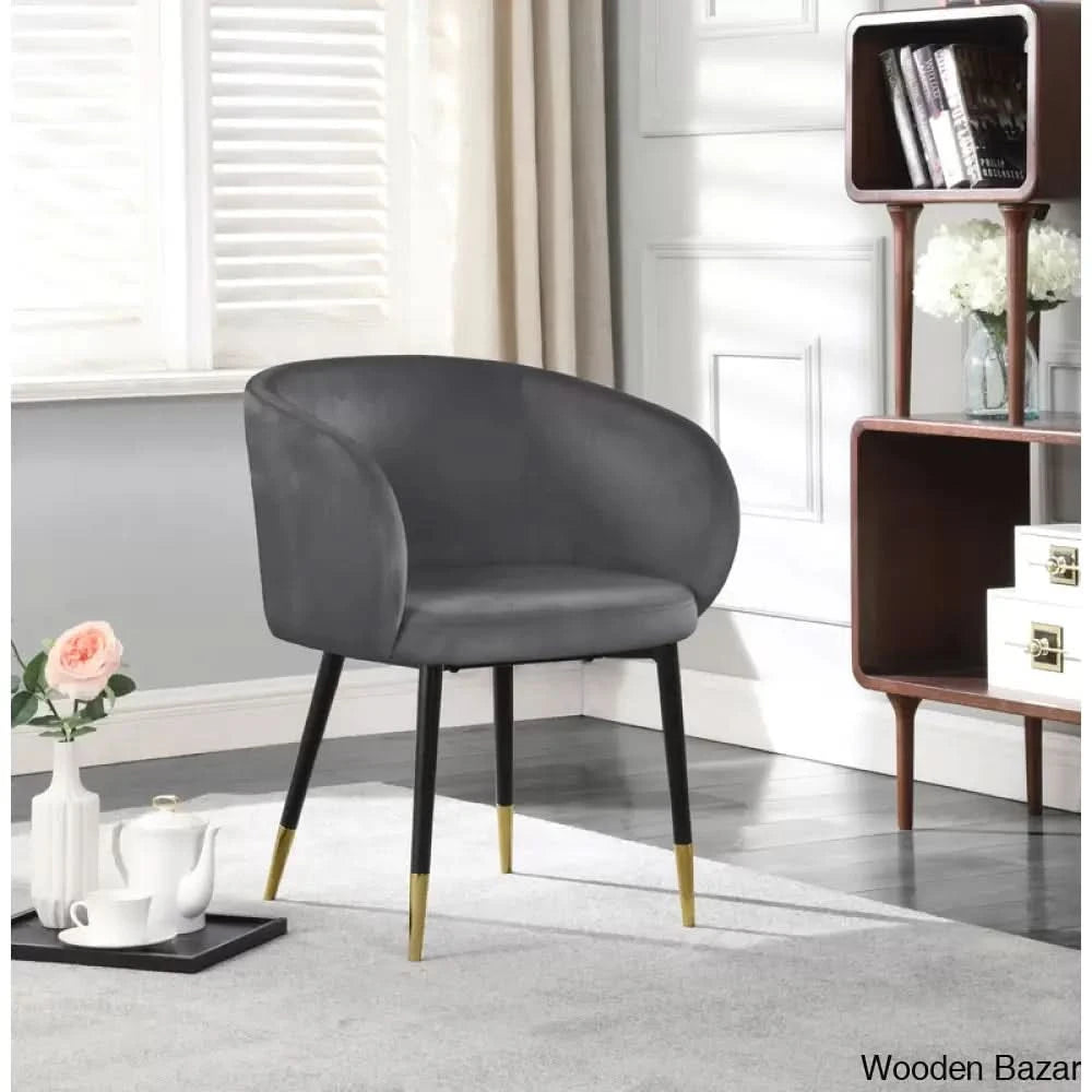 Velvet Arm Chair-8