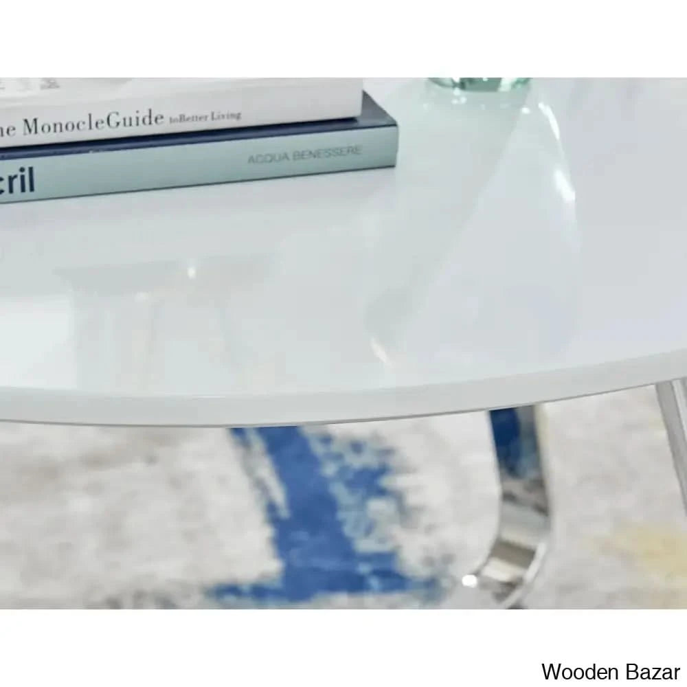 Vermacili Luxury 6 Seater Dining Table Set - Wooden Bazar