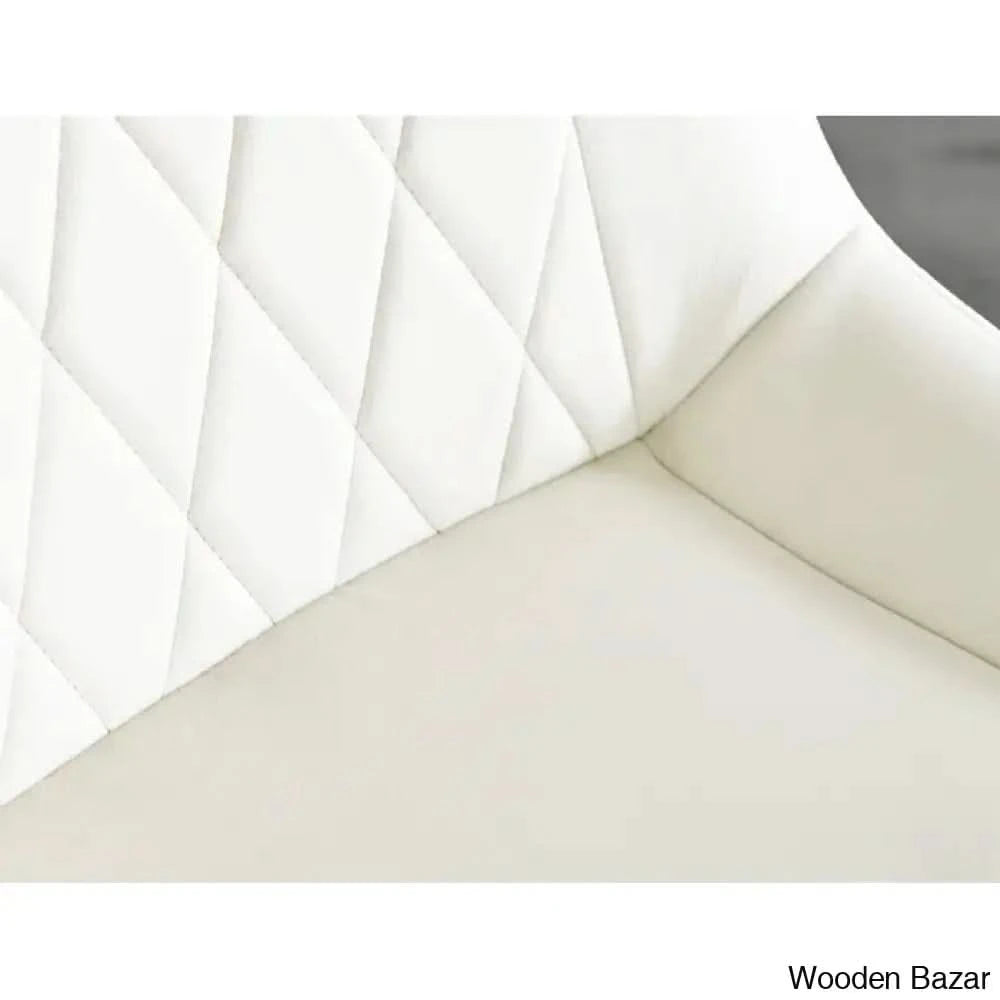 Vermacili Luxury 6 Seater Dining Table Set - Wooden Bazar