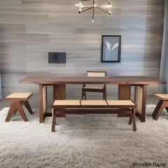 Wally Modern Dining Table Design For Your Home- Wooden Bazar