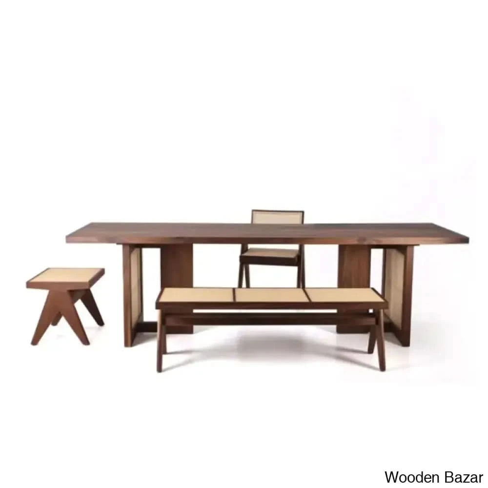 Wally Modern Dining Table Design For Your Home- Wooden Bazar