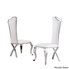 Waverly Best 5 Seater Marble Top Pedestal Dining Set