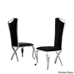 Waverly Best 5 Seater Marble Top Pedestal Dining Set