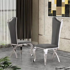 Waverly Best 5 Seater Marble Top Pedestal Dining Set