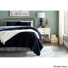 Bedside Table - Wooden Bazar