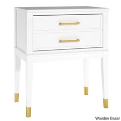 Bedside Table - Wooden Bazar