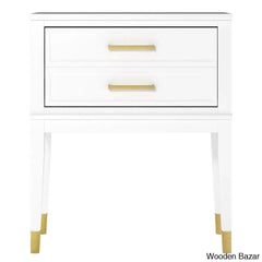 Bedside Table - Wooden Bazar