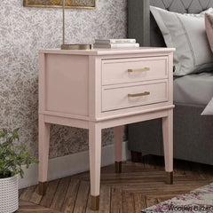 Bedside Table - Wooden Bazar