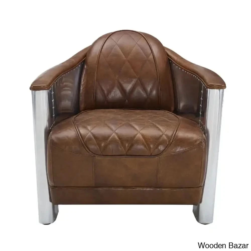 Leather Arm Chair-12