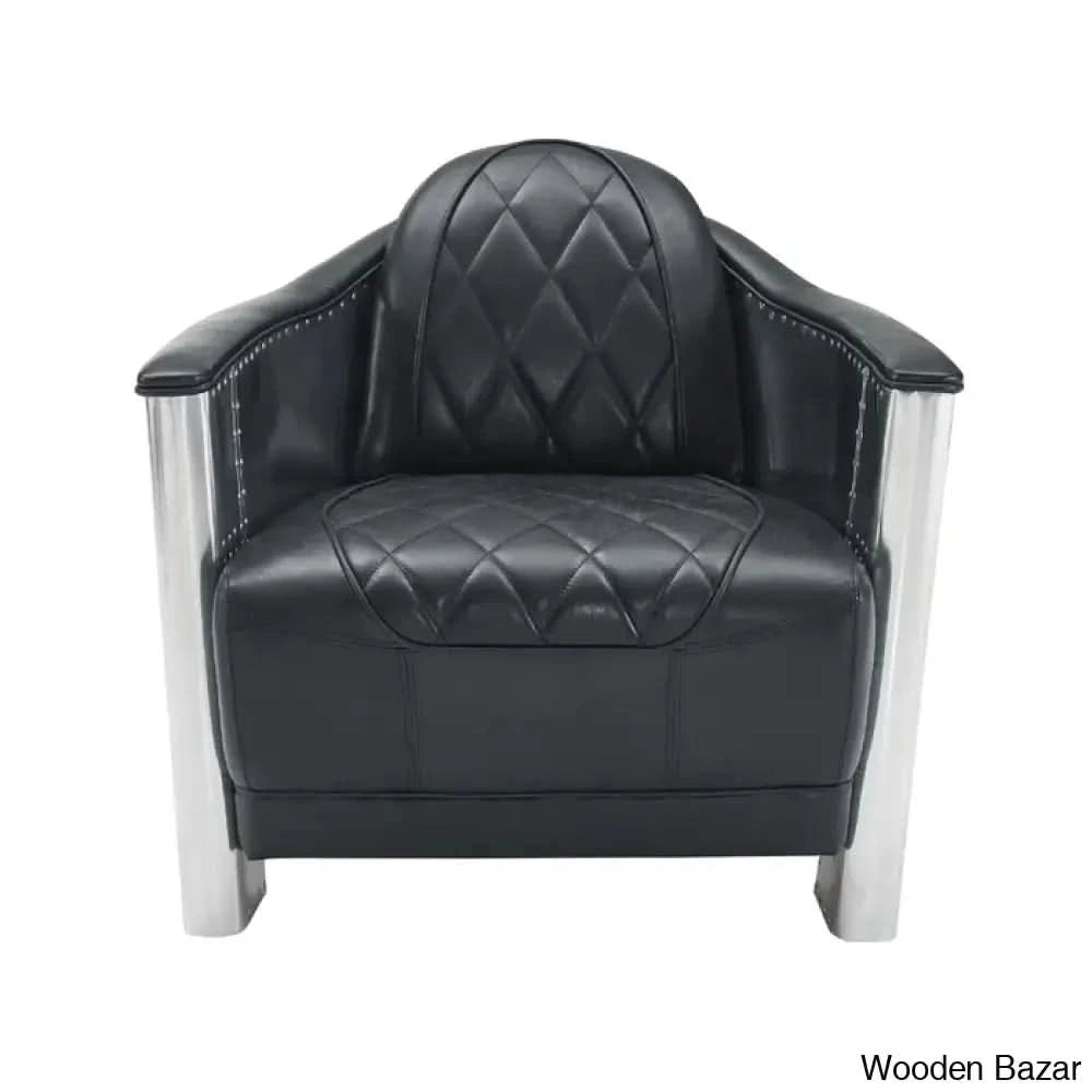 Leather Arm Chair-5