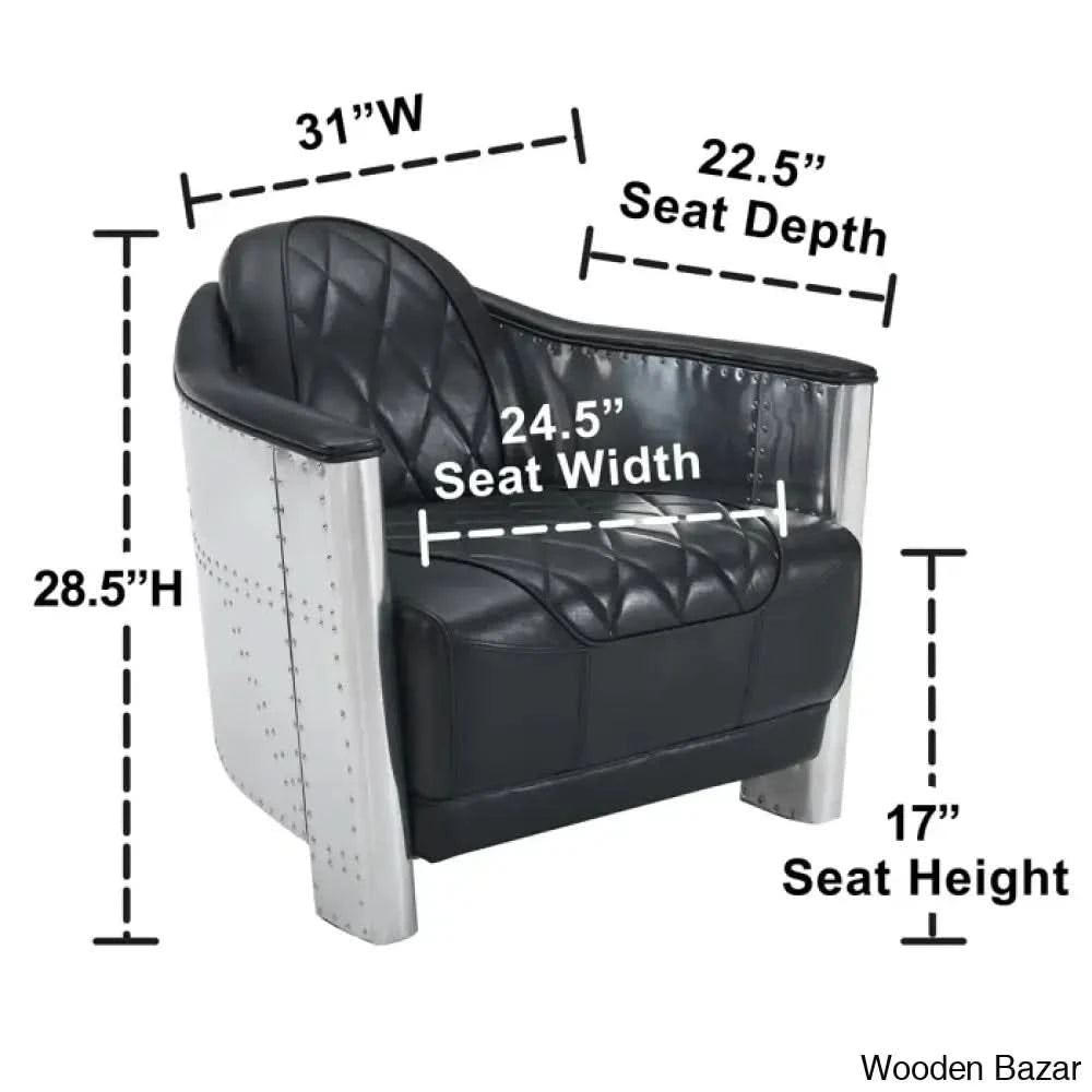 Leather Arm Chair-8