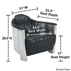 Leather Arm Chair-8