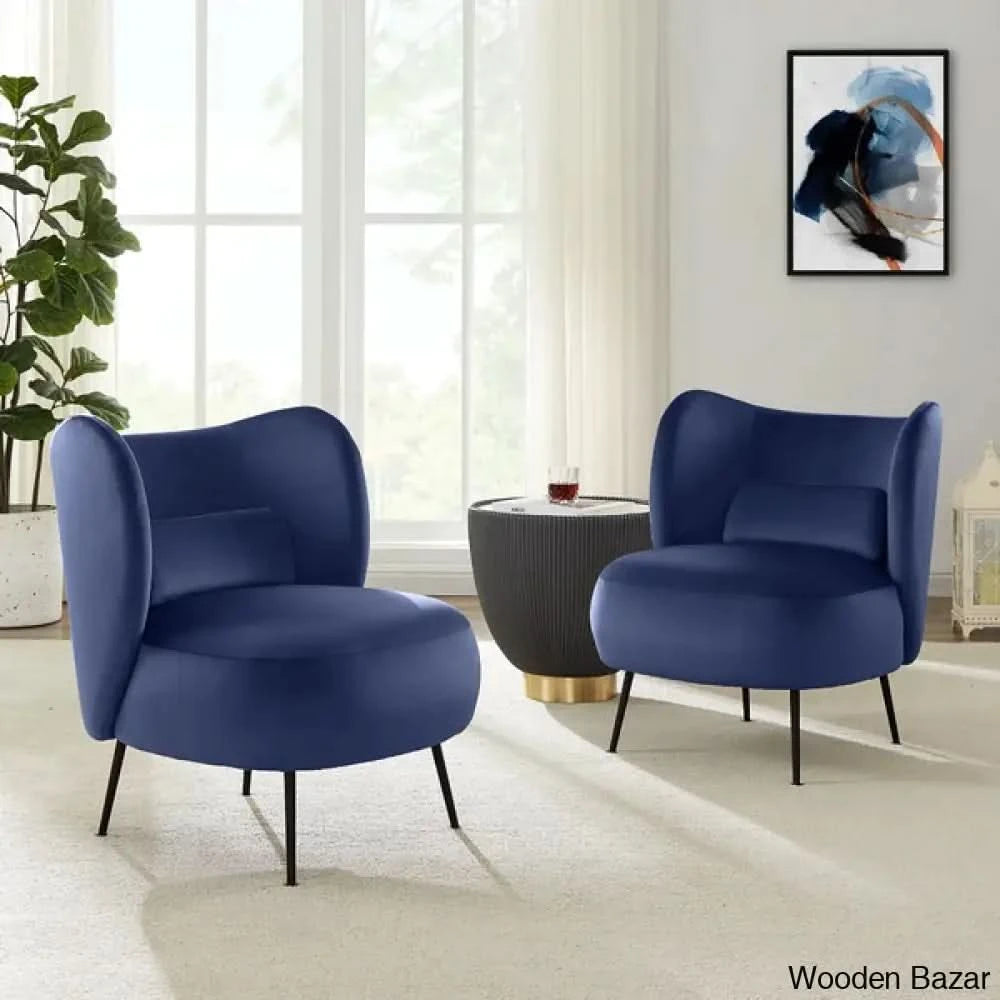 Velvet Arm Chair-7
