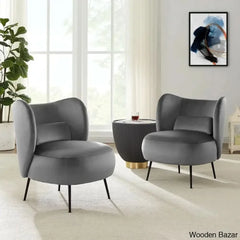 Velvet Arm Chair-9