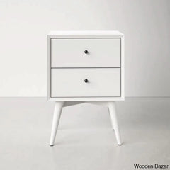 Bedside Table - Wooden Bazar