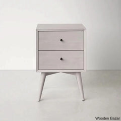 Bedside Table - Wooden Bazar
