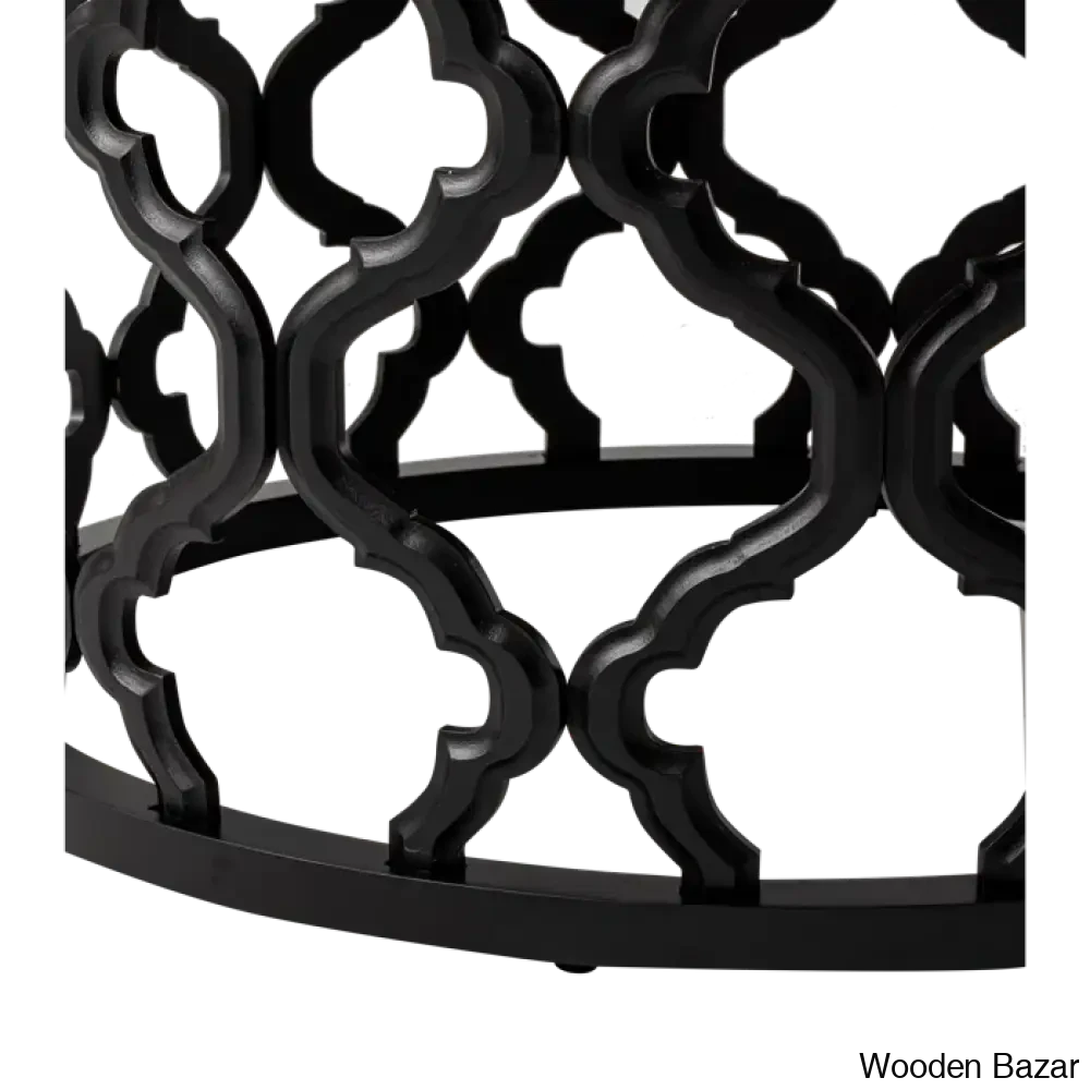 Windfield Farmhouse Round Coffee Table Rustic Distressed Wood Top