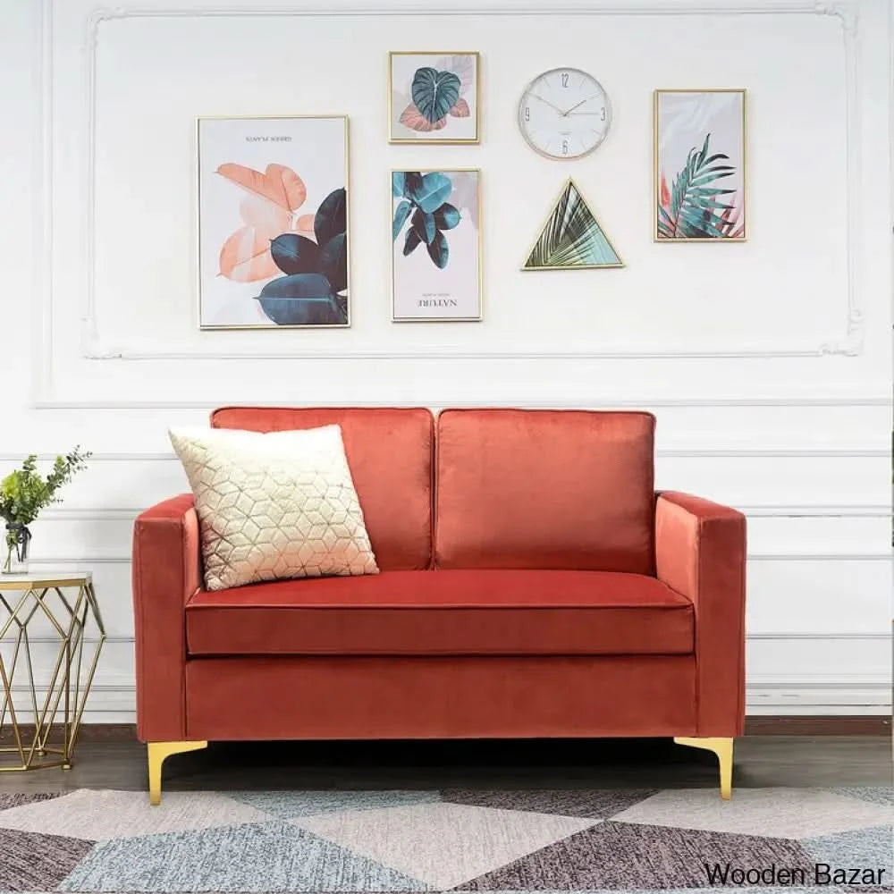 2 seater sofa wooden