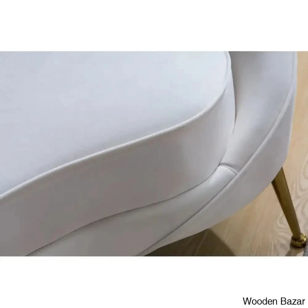 Wooden Bazar Curved Sofa-16