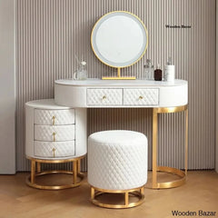 Wooden Bazar Flutura Vanity Dressing Table With Mirror Modern Dressing Table Designs For Bedroom