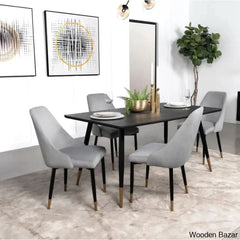 Yukain Modern 4 Seater Dining Table Set - Wooden Bazar