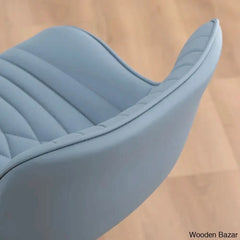 Zagero Swivel Adjustable Height Bar Stools Leather Upholstered Counter And Bar Modern Pub Stool