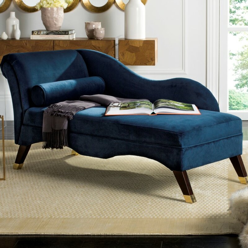 Safavieh caiden shop velvet chaise