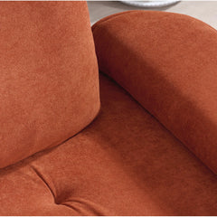 Dekky Three Seater Upholstered Sofa - Wooden Bazar