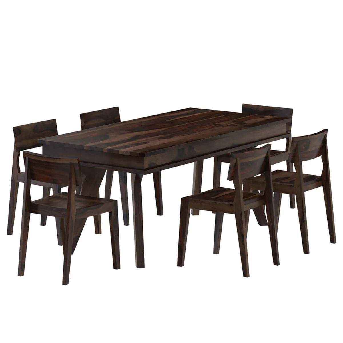 Contemporary Custom 6-Seating Rectangular Dining Table