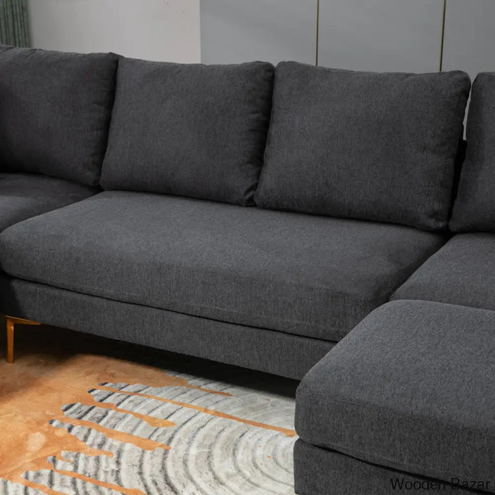 110’’ Wide Reversible U-Shape Convertible Sofa With Spacious Versatile Seating For Modern